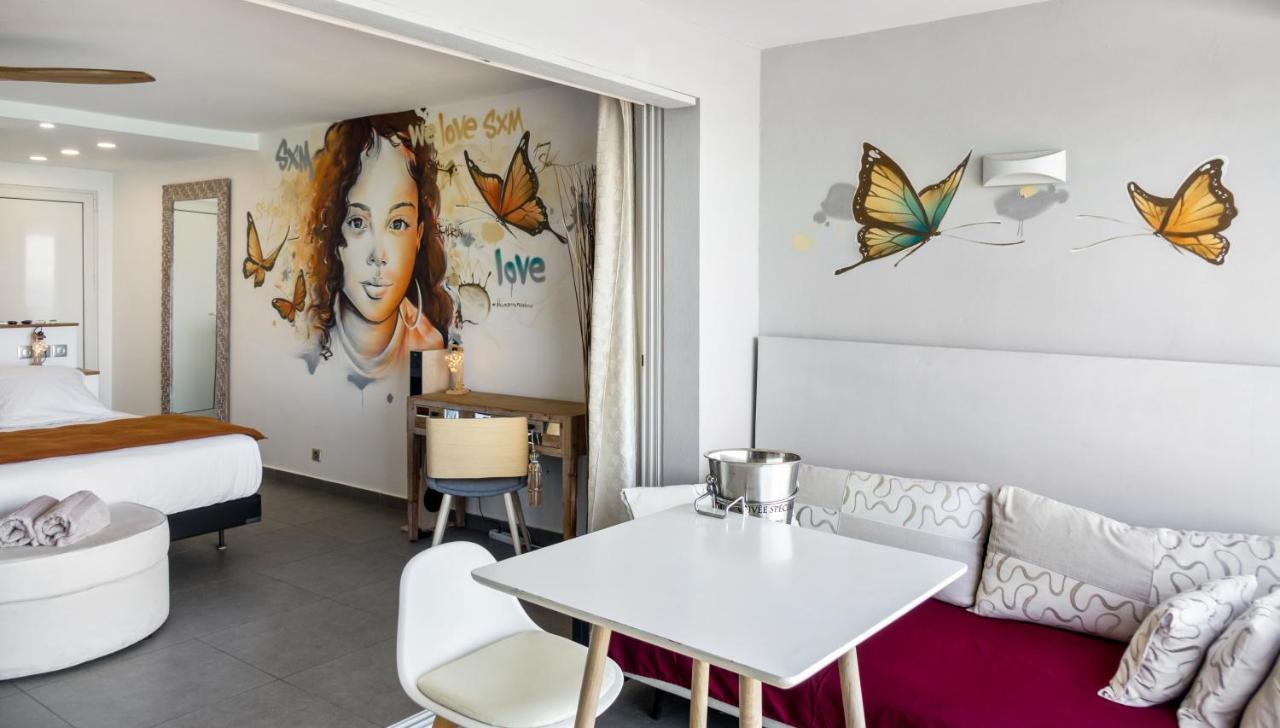 Official Page "Residence Bleu Marine" - Sea View Apartments & Studios - Saint-Martin French Side Grand Case Exterior photo