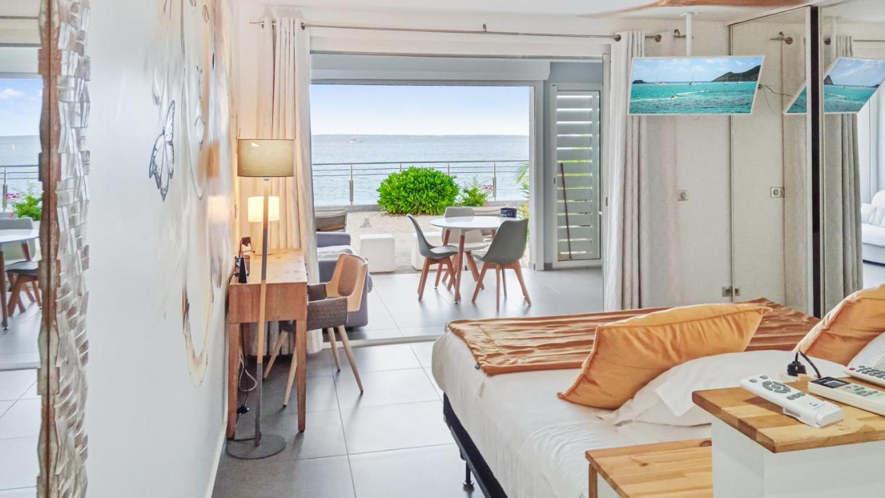 Official Page "Residence Bleu Marine" - Sea View Apartments & Studios - Saint-Martin French Side Grand Case Room photo